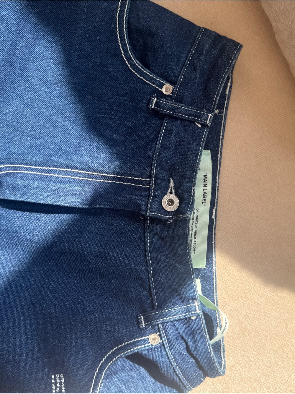 Off White c/o Virgil Abloh women’s jeans - Picture 12 of 13